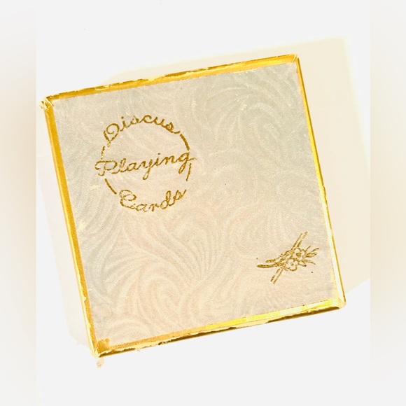 Vintage 1930’s Discus Round Playing Cards in Original Box,Excellent Condition - Picture 4 of 4